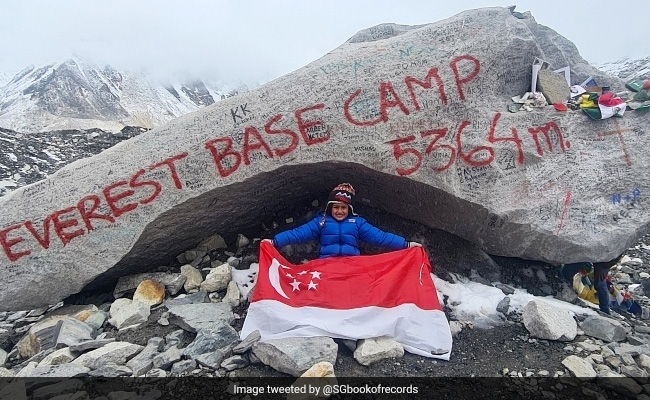 Indian-Origin Boy, 6, Becomes Youngest Singaporean To Reach Everest Base