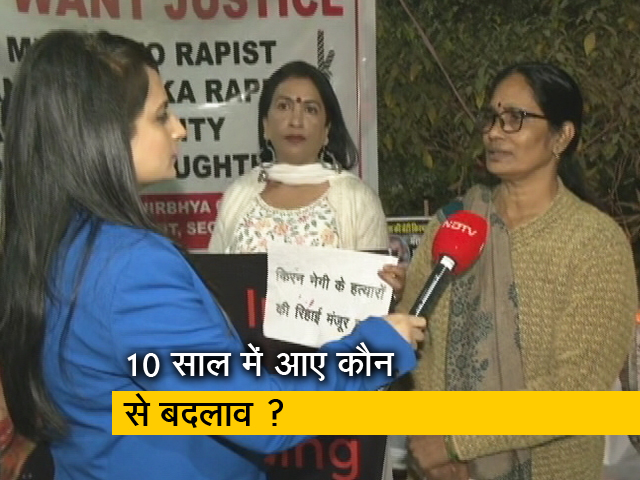 निर्भया केस को पूरे हुए 10 साल, याद में लोगों ने किया कैंडल मार्च