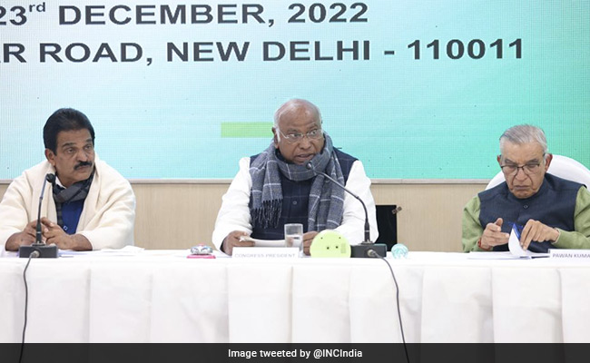 Congress Has New Plan From Next Month, Party Chief M Kharge Holds Key Meet