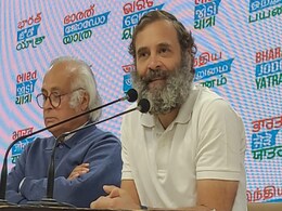 "BJP-RSS के हमलों से मिलता है फायदा, विपक्ष के नेता हमारे साथ खड़े हैं" : 'भारत जोड़ो' यात्रा पर राहुल गांधी "BJP-RSS के हमलों से मिलता है फायदा, विपक्ष के नेता हमारे साथ खड़े हैं" : 'भारत जोड़ो' यात्रा पर राहुल गांधी