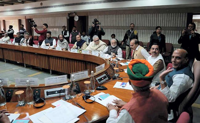 Ahead Of Winter Session, All-Party Meeting Begins In Parliament