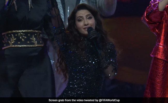 Nora Fatehi Dazzles Fans With Her Performance At FIFA World Cup 2022 Final