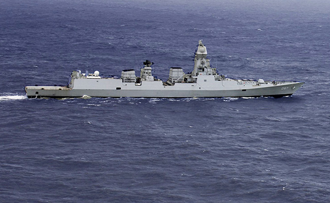 Mormugao, India's Latest Stealth Warship, Commissioned Into Navy