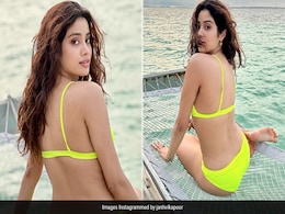 One Day In Maldives And Janhvi Kapoor In Her Swim Set Is The Brightest Around One Day In Maldives And Janhvi Kapoor In Her Swim Set Is The Brightest Around