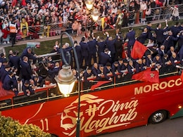Morocco World Cup Team Arrives Home To Heroes' Welcome Morocco World Cup Team Arrives Home To Heroes' Welcome