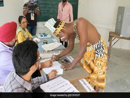As Gujarat Votes, A Special Booth For India's "Mini-African Village" As Gujarat Votes, A Special Booth For India's "Mini-African Village"