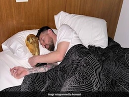 Lionel Messi Drops 3 New Pics, Seen Embracing FIFA World Cup Trophy While Sleeping Lionel Messi Drops 3 New Pics, Seen Embracing FIFA World Cup Trophy While Sleeping