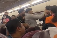 Video: Free-For-All Between Passengers On Flight To India From Bangkok Video: Free-For-All Between Passengers On Flight To India From Bangkok