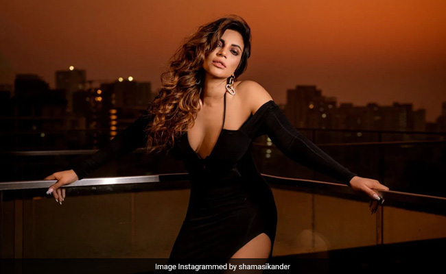 Shama Sikander's Black Dress Is Raising The Heat And The Style Bar All At Once