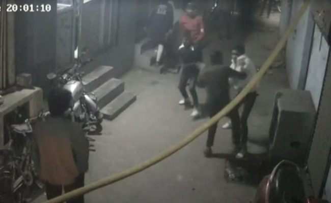 Caught On CCTV: Delhi Man Thrashed, Stabbed To Death, People Watch