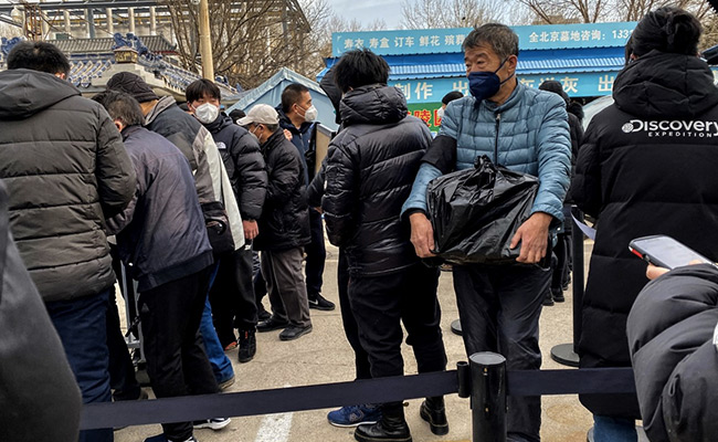 Crematoriums Across China Struggle Amid Increase In Covid Cases