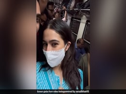 Tour Guide Sara Ali Khan Is Back. This Time, From A Mumbai Local Train Tour Guide Sara Ali Khan Is Back. This Time, From A Mumbai Local Train