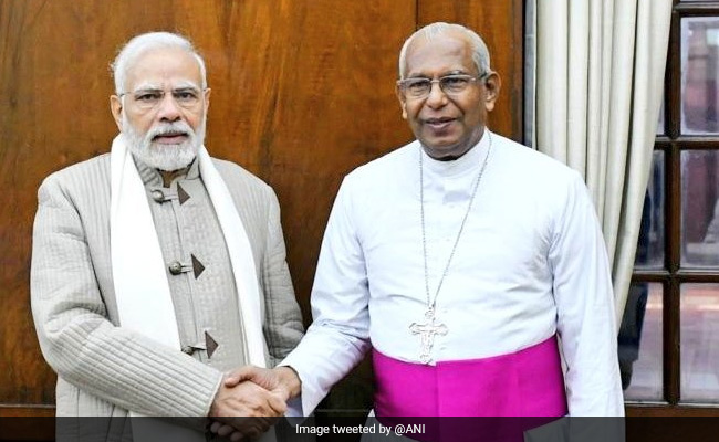 Catholic Bishops' President Meets PM Modi On Inviting Pope Francis To India