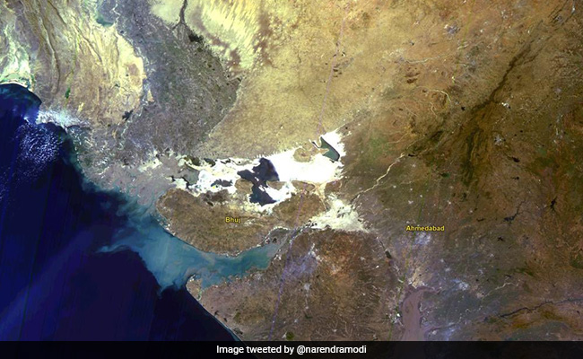 Pics: Here's How Gujarat Looks From Space, Courtesy New ISRO Satellite