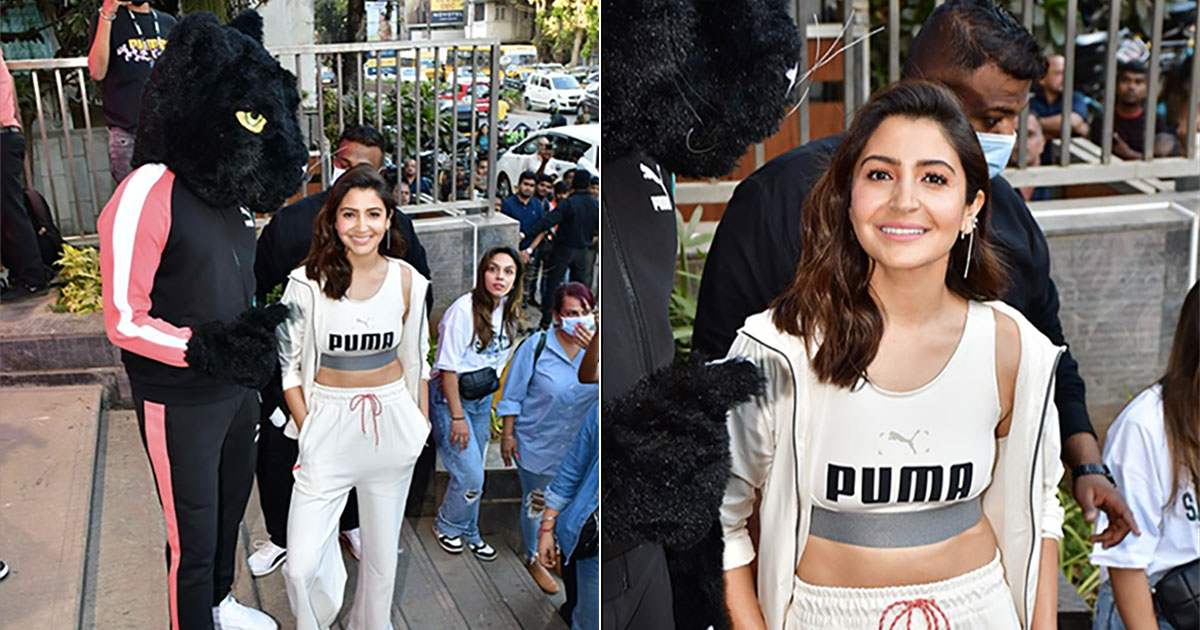 Anushka Sharma Looks Sporty Chic In Uber Cool White Co-Ords And A Sports Bra