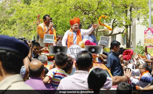 Amit Shah To Flag Off BJP's Mega <i>'Rath Yatra'</i> In Poll-Bound Tripura On January 5