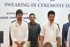 Tamil Nadu Chief Minister MK Stalin's Son, Udhayanidhi, Joins His Cabinet Tamil Nadu Chief Minister MK Stalin's Son, Udhayanidhi, Joins His Cabinet