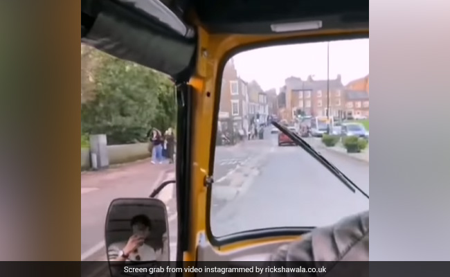 Watch: Mumbai Student Travels In An Autorickshaw In UK City, Internet Delighted
