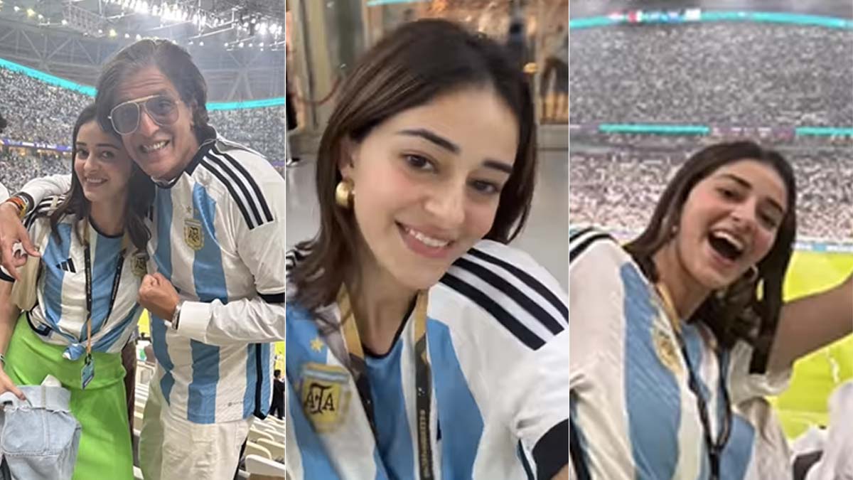 No Prizes For Guessing Who Ananya Panday Is Cheering For At The FIFA World Cup Final