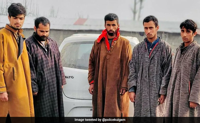 5 Robbers Posing As Terrorists Arrested In Jammu And Kashmir