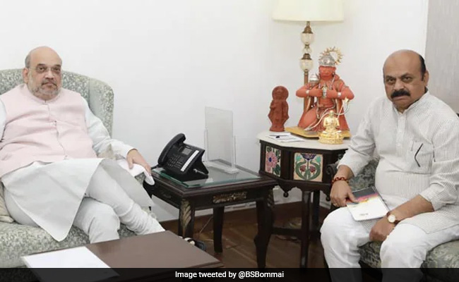 Karnataka Chief Minister Speaks To Amit Shah Ahead Of Key Meet Over Border Row With Maharashtra