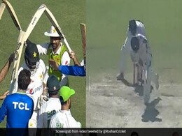 Video: अपनी आखिरी पारी में 0 पर आउट हुए अजहर अली, पवेलियन जाते समय साथी खिलाड़ियों से मिला 'गार्ड ऑफ ऑनर' Video: अपनी आखिरी पारी में 0 पर आउट हुए अजहर अली, पवेलियन जाते समय साथी खिलाड़ियों से मिला 'गार्ड ऑफ ऑनर'