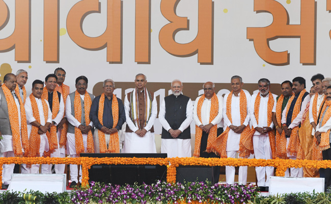 Gujarat's Bhupendra Patel's New Cabinet Has 16 Ministers: Full List