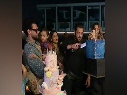 Salman Khan And Niece Ayat Celebrate Their Birthday Together. Watch Salman Khan And Niece Ayat Celebrate Their Birthday Together. Watch