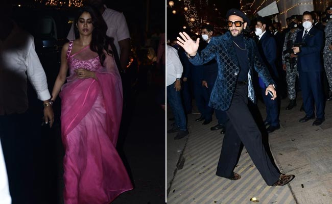 From Janhvi Kapoor To Alia Bhatt, These Stylish Bollywood Celebrities Attended Anant Ambani And Radhika Merchant's Engagement Celebration