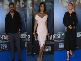 Pics: Ajay Devgn, Tabu, Shriya Saran And Others At Party For <i>Drishyam 2</i>'s Rs 150 Crore Pics: Ajay Devgn, Tabu, Shriya Saran And Others At Party For <i>Drishyam 2</i>'s Rs 150 Crore