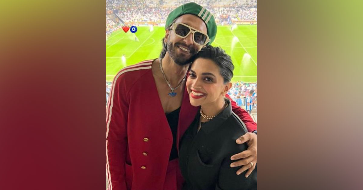 Ranveer Singh And Deepika Padukone Take Qatar By Storm In Style At The FIFA World Cup 2022 Final