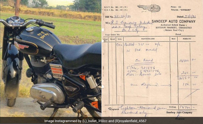 1986 में मात्र इतने रुपए में आ जाती थी नई Bullet 350cc, वायरल हो रहे बिल को देख हैरत में पड़े लोग