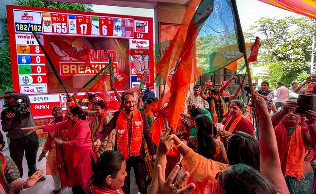 Gujarat Minister, 6 Other BJP MLAs Lose Seats Despite BJP's Record Victory