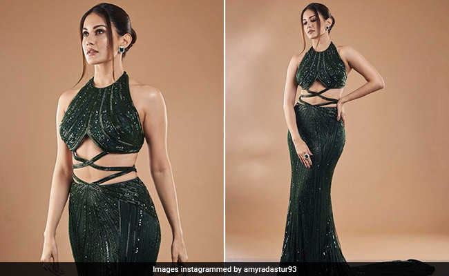 Amyra Dastur Claims She Kept It Simple, Her Stunning Green Gown Says Otherwise