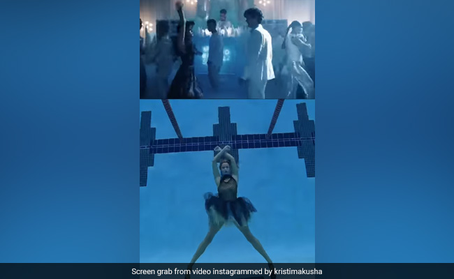 Watch: Woman Recreates Jenna Ortega's Viral <i>'Wednesday'</i> Dance Underwater, Internet In Awe