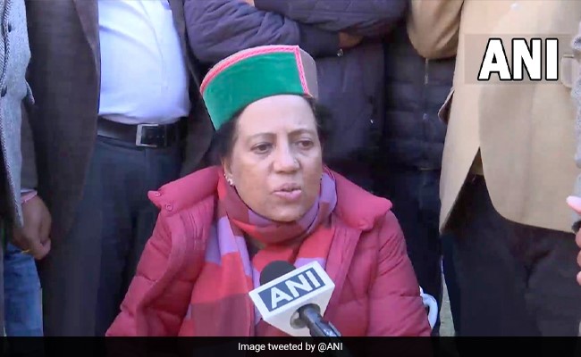 "Accept The Decision": Pratibha Singh After SS Sukhu Named Chief Minister