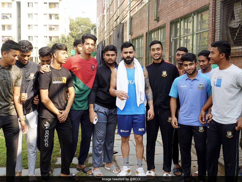 Virat Kohli, Rishabh Pant, Kuldeep Yadav Meet Bangladesh U19 Team Players Ahead Of 2nd Test. See Pics