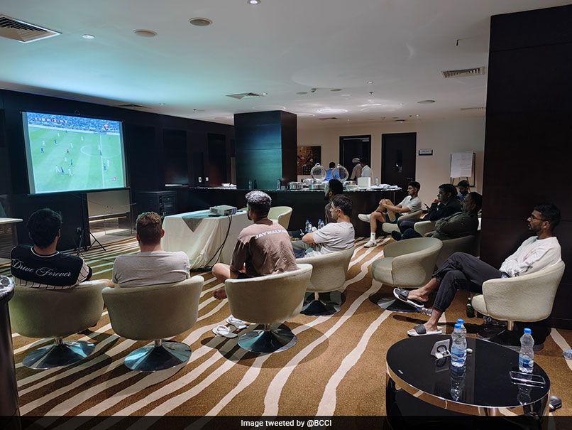 Team India Enjoys Special Screening Of FIFA World Cup Final In Bangladesh. See Pics
