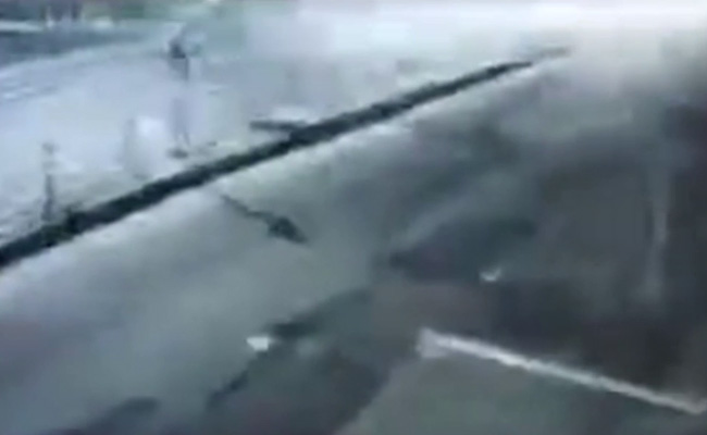 CCTV Shows The Moment Rishabh Pant's Mercedes Crashed