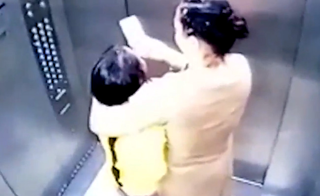 Video: Domestic Help Beaten By A Woman In Noida Housing Society, Case Filed