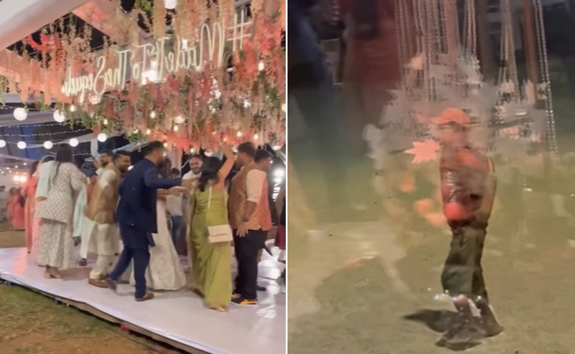 शादी में बज रहे गाने पर बाहर खड़े डिलीवरी बॉय ने लचकाई कमर, Video ने उड़ाया गर्दा
