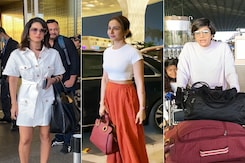 Airport Traffic: Rakul Preet-Jackky Bhagnani, Sunny Leone And Mandira Bedi Spotted Airport Traffic: Rakul Preet-Jackky Bhagnani, Sunny Leone And Mandira Bedi Spotted