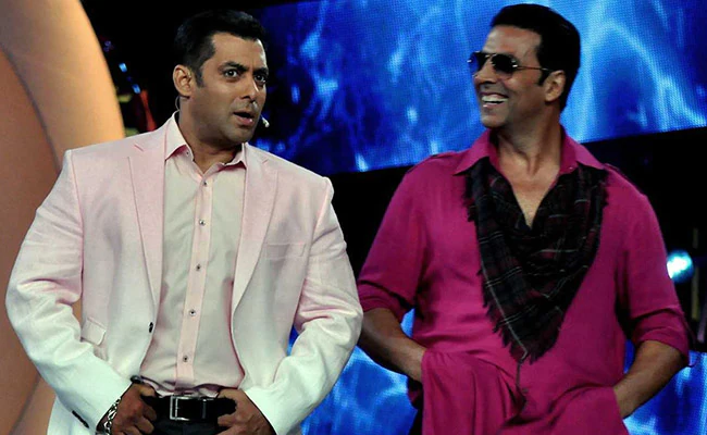 Salman Khan Shares An Old Clip Of Akshay Kumar.