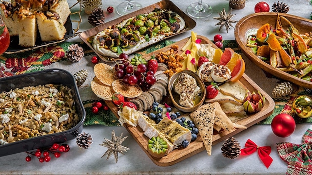 Try to opt for healthier options when indulging in Christmas meals