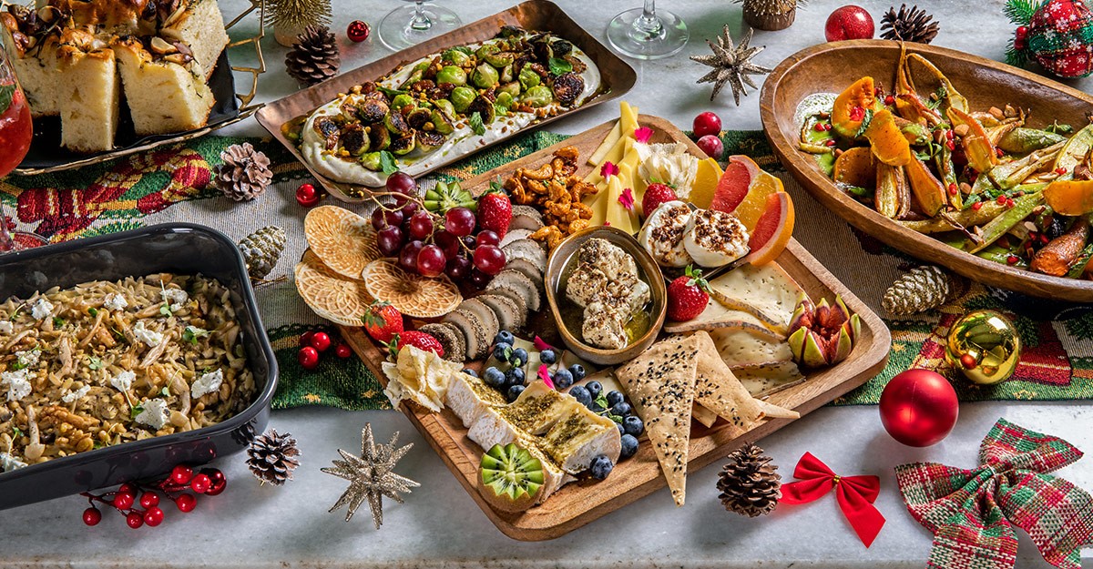 Try to opt for healthier options when indulging in Christmas meals