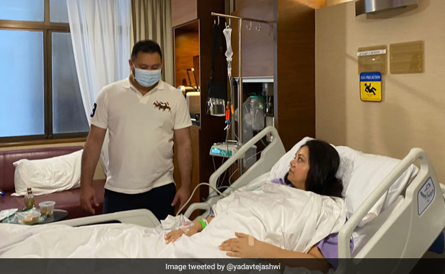 "Superhuman": Tejashwi Yadav On Sister Rohini Acharya's Kidney Donation To Father