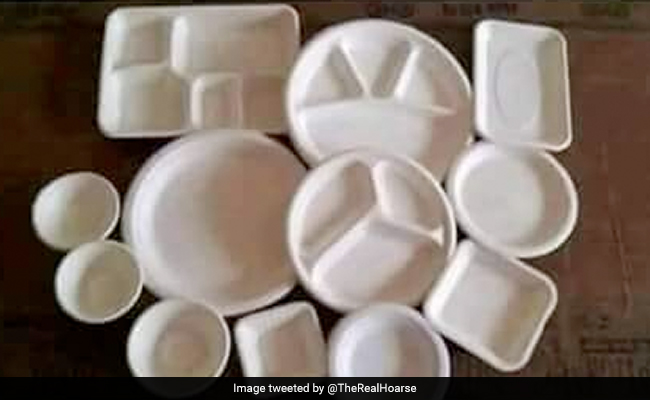 Optical Illusion Showing "Plates Turned Upside Down" Baffles Internet