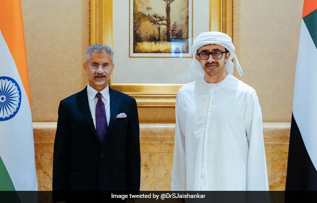 S Jaishankar, UAE Foreign Minister Discuss Regional, Global Issues In Abu Dhabi