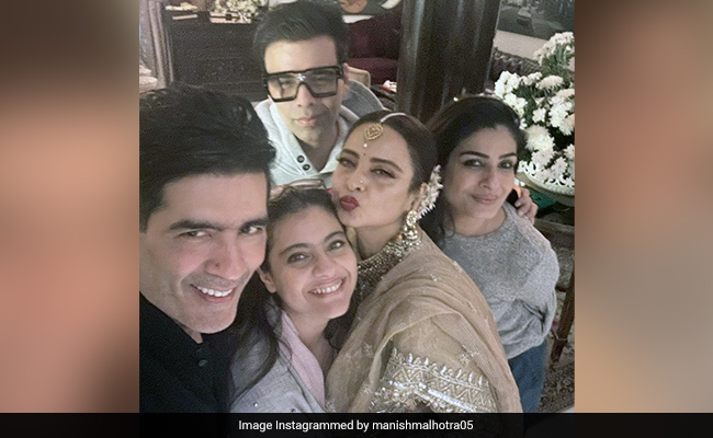 Manish Malhotra's Starry Party Summed Up In A Word - Rekha