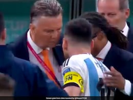 FIFA World Cup: Furious Lionel Messi Clashes With Netherlands Manager Louis Van Gaal After Quarter-Finals Win. Watch FIFA World Cup: Furious Lionel Messi Clashes With Netherlands Manager Louis Van Gaal After Quarter-Finals Win. Watch